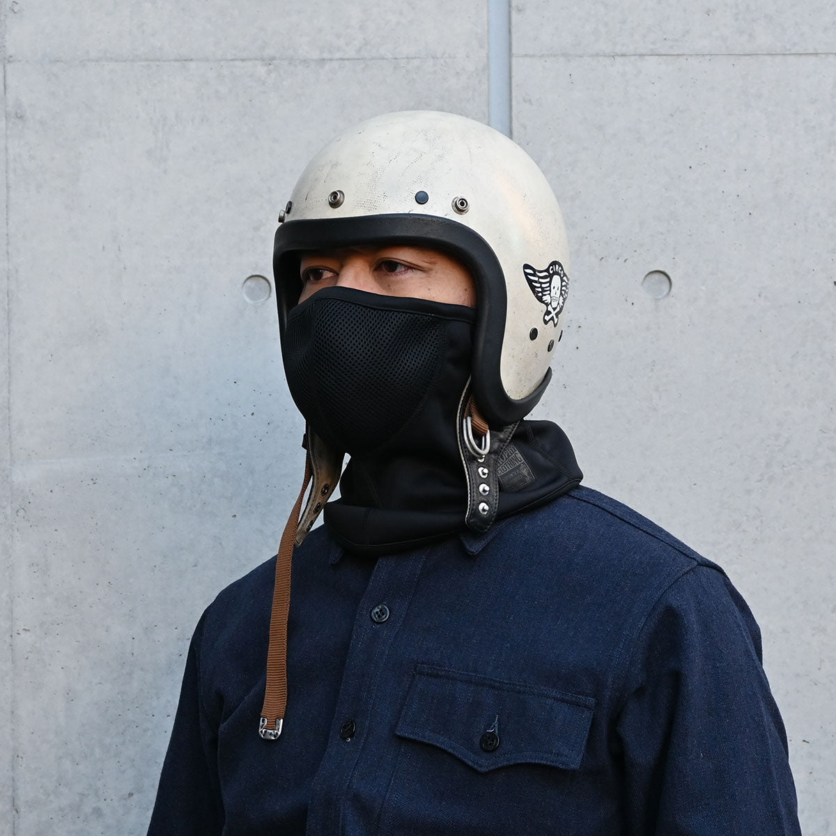 "MONOCHROME" Wind Guard Neck Warmer / TRMN-802