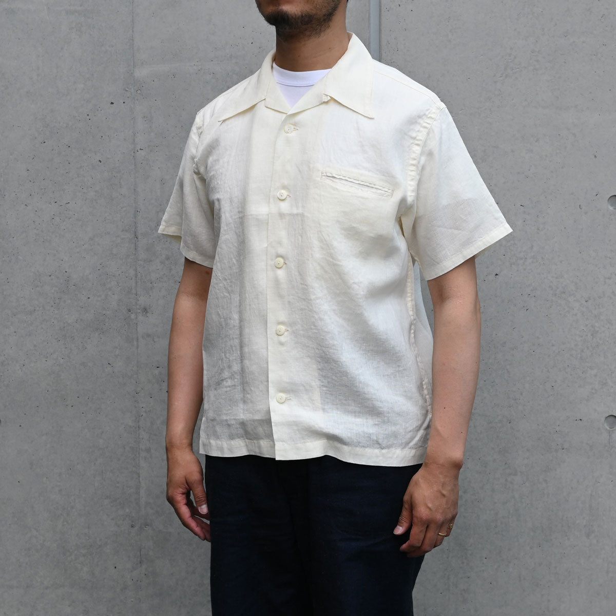 Oily Girl Linen S/S Shirt / TR25SS-408