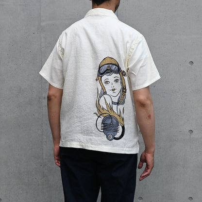 Oily Girl Linen S/S Shirt / TR25SS-408
