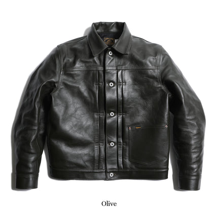 Genuine Horsehide Button Jacket / TR-YL23