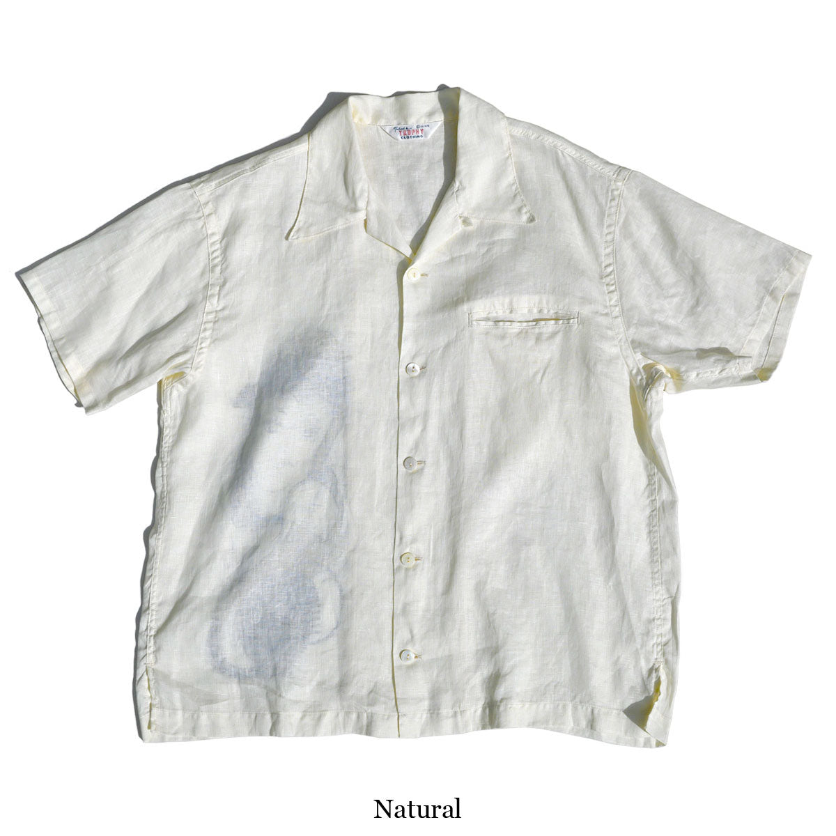 Oily Girl Linen S/S Shirt / TR25SS-408