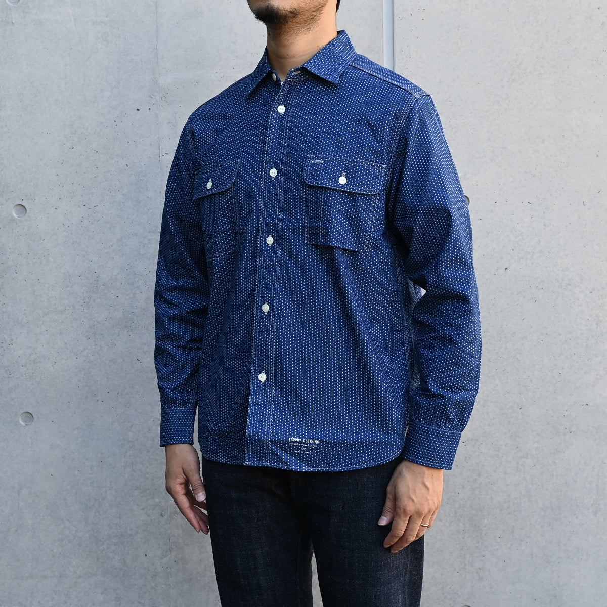 Harvest L/S Shirt(Polka Dot) / TR-SH04