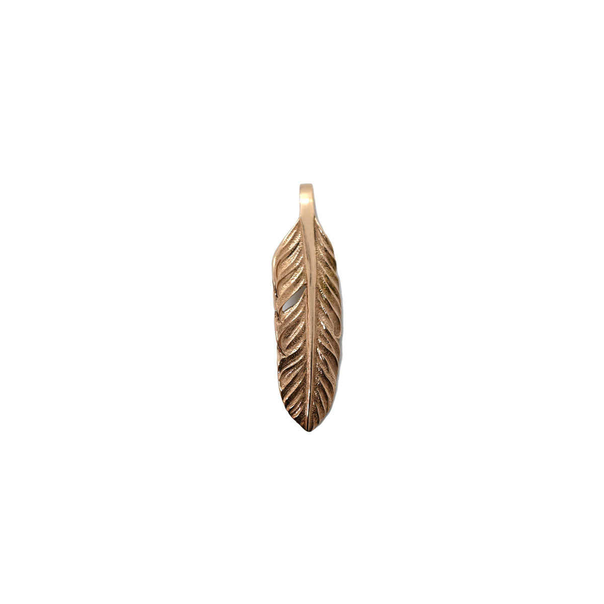 "Lynch Silversmith" Pink Gold Feather(S)