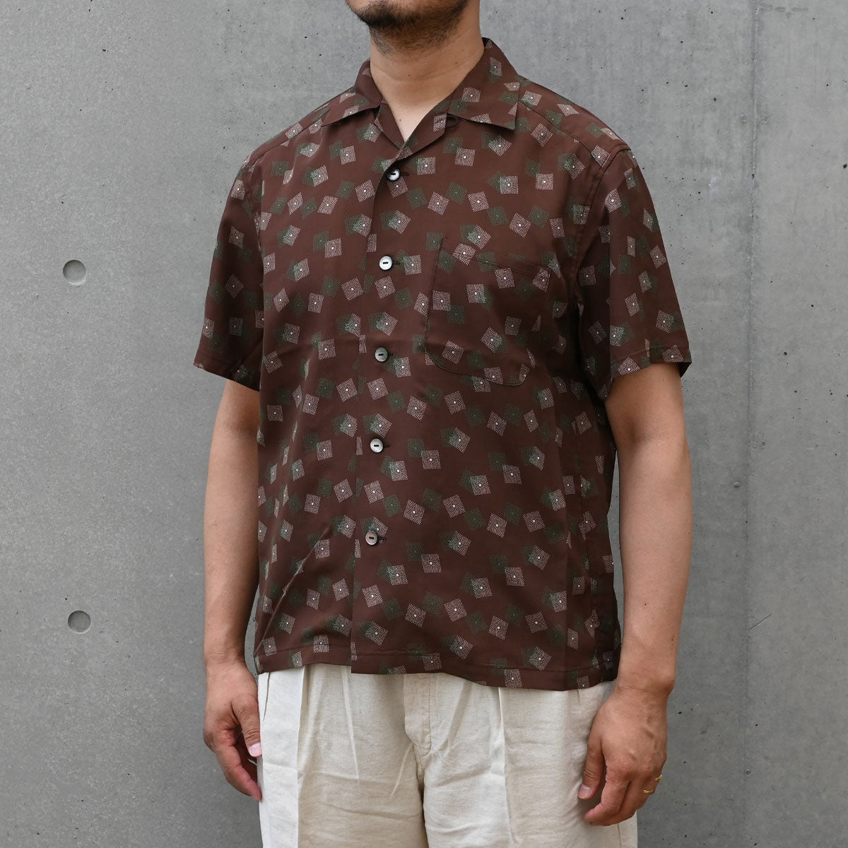 Town Craft Rayon S/S Shirt / TR26SS-410