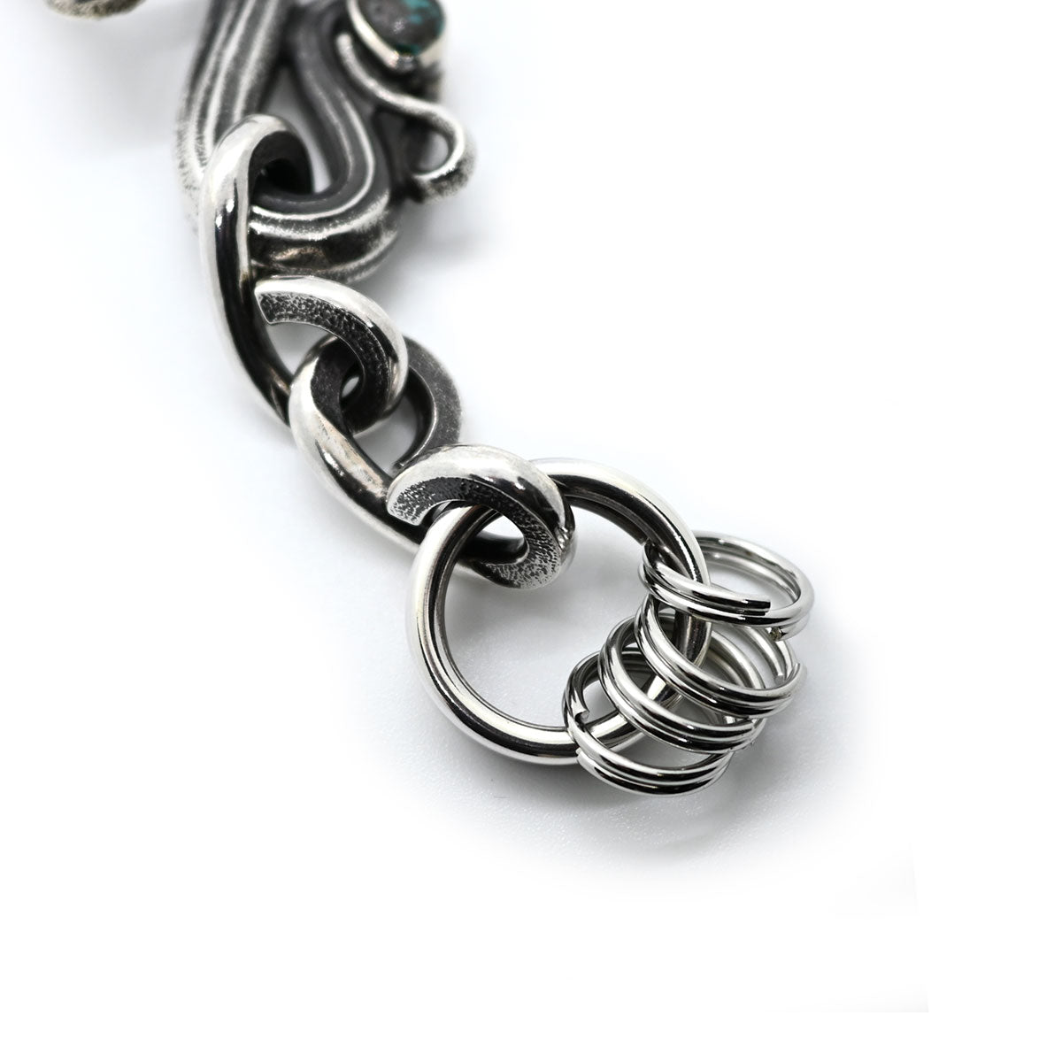 "Lynch Silversmith" LNC618TQ Venom+LNC407 Twist(L)2pc+LNC804 Key Ring (BB56)