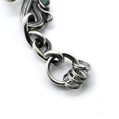 "Lynch Silversmith" LNC618TQ Venom+LNC407 Twist(L)2pc+LNC804 Key Ring (BB56)