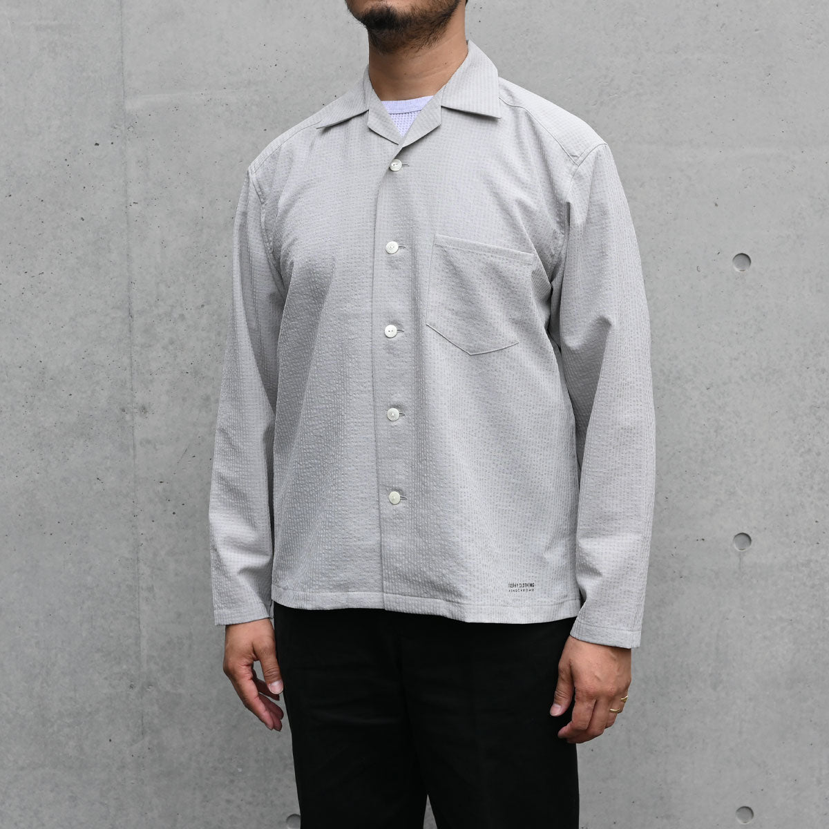 "MONOCHROME" Utility L/S Shirt / TR26SS-406