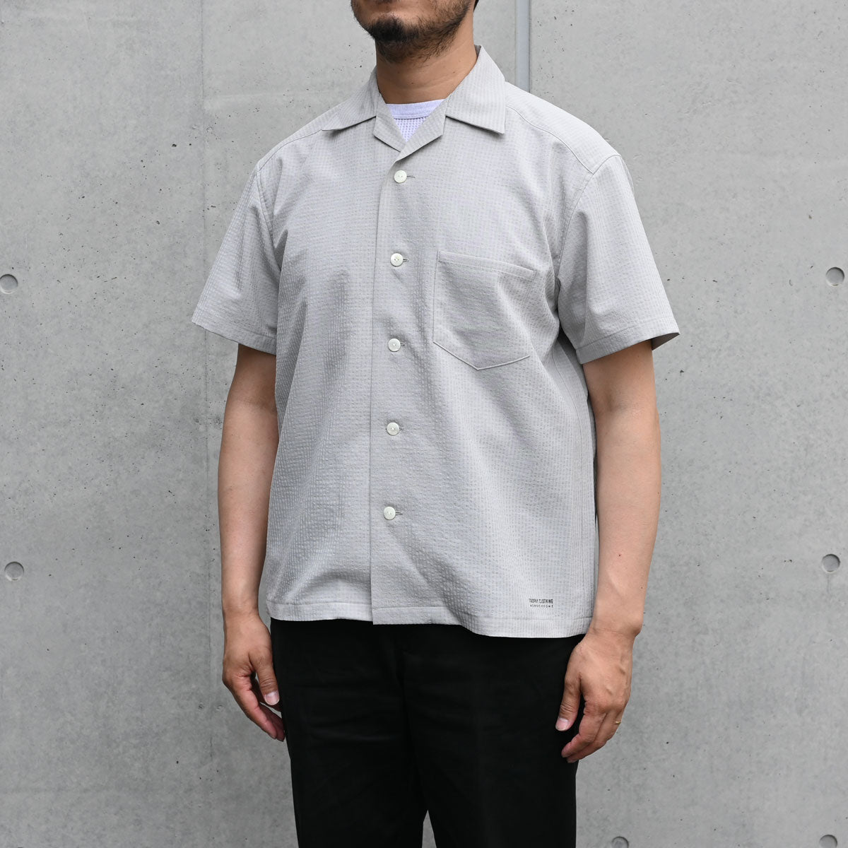 "MONOCHROME" Utility S/S Shirt / TR26SS-411