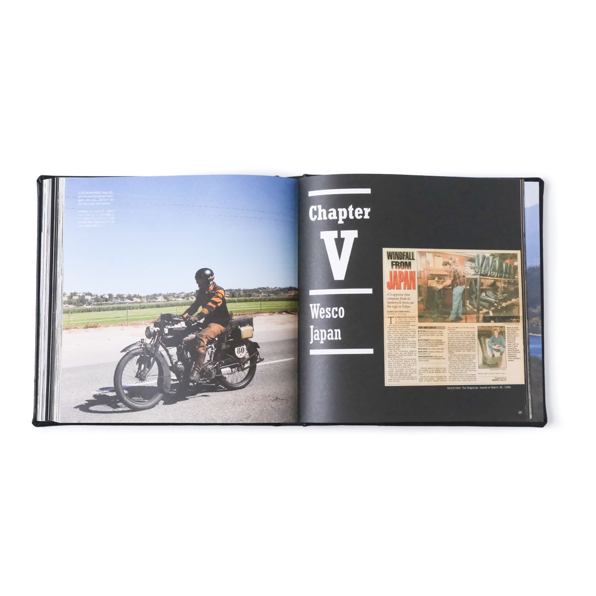 WESCO 100th Anniversary Book "Boots that Stand the Gaff" 【Horsehide Leather】