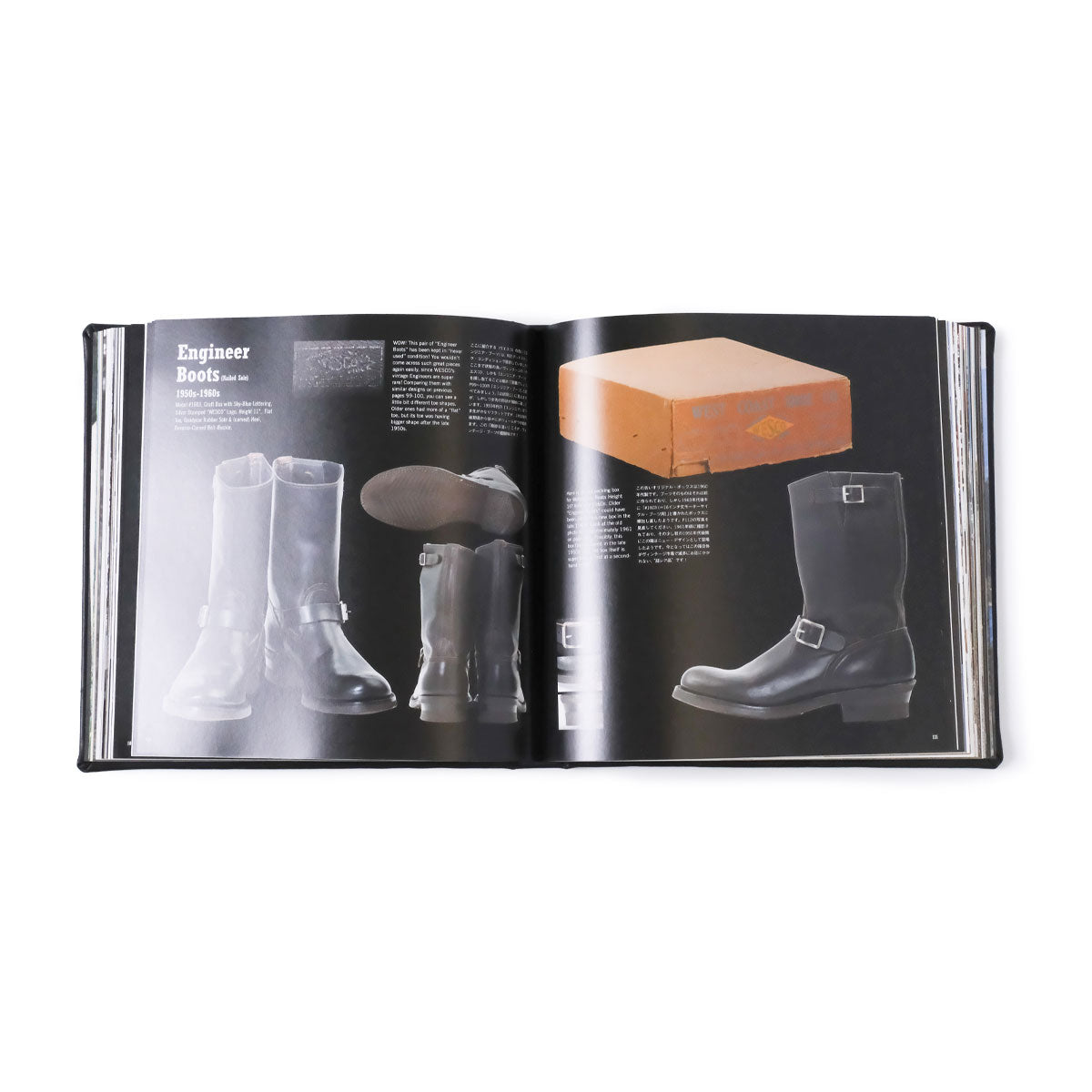 WESCO 100th Anniversary Book "Boots that Stand the Gaff" 【Horsehide Leather】