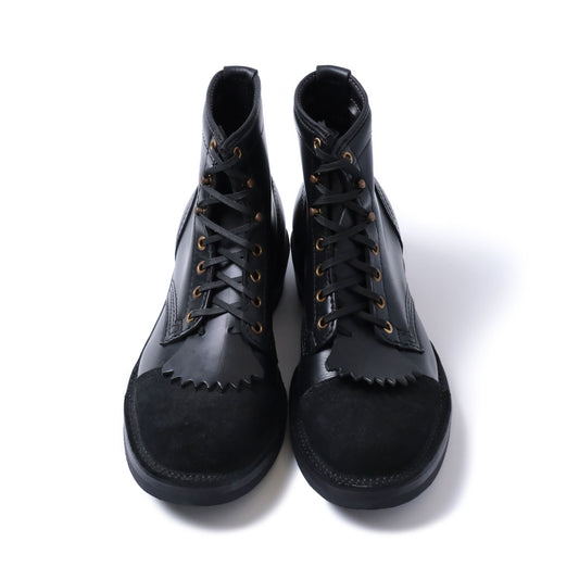 WESCO HENDRIK / Black Tie Domain 7"Height #705 Black Sole Roughout Toe Caps