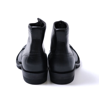 WESCO HENDRIK / Black Tie Domain 7"Height #705 Black Sole Roughout Toe Caps