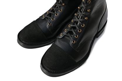 WESCO HENDRIK / Black Tie Domain 7"Height #705 Black Sole Roughout Toe Caps