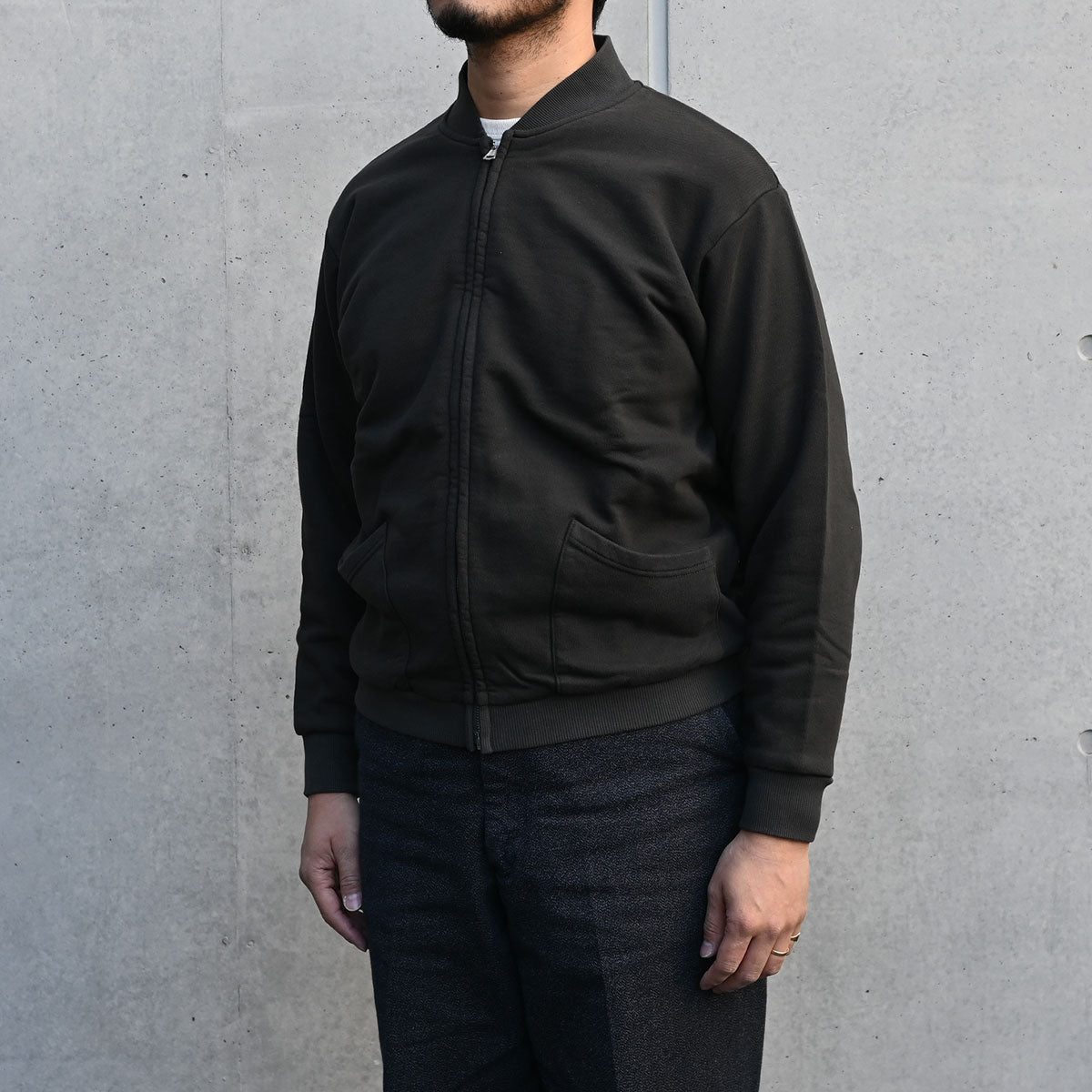 Double Face Zip Jacket / TR25AW-210