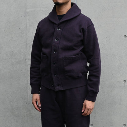 Loop Wheel Shawl Collar Button Jacket / TR24AW-211