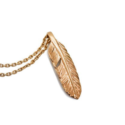 "Lynch Silversmith" Pink Gold Feather(S)