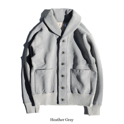 Loop Wheel Shawl Collar Button Jacket / TR24AW-211